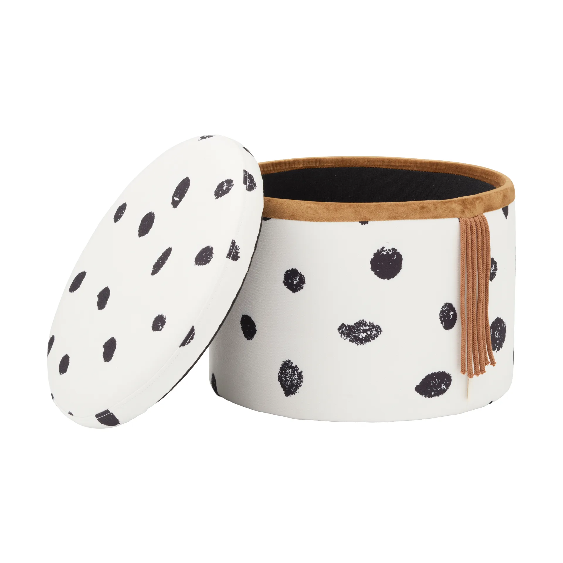 Puff con almacenamiento Pippi  Ø40x30,5 cm, Multi Kid's Concept