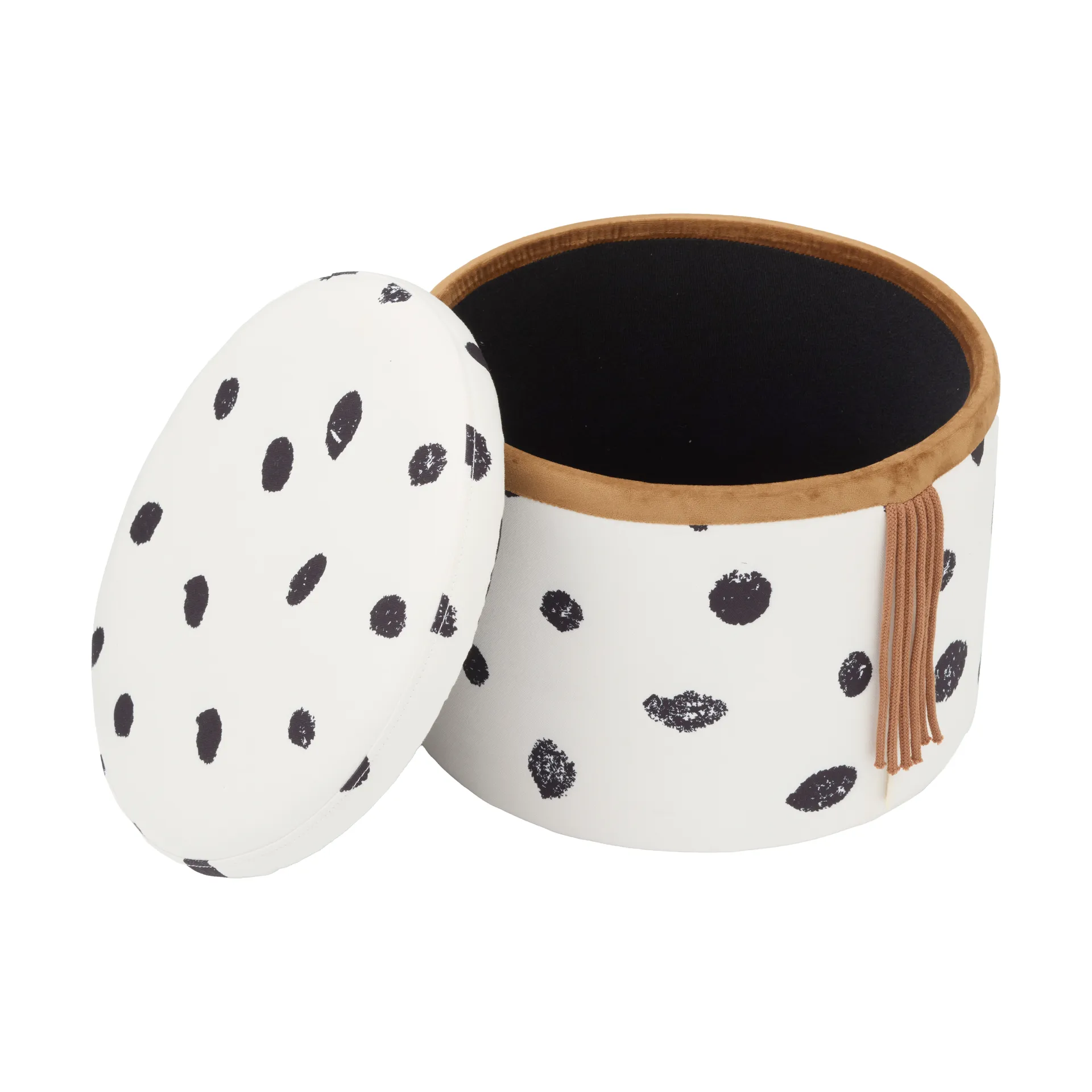 Puff con almacenamiento Pippi  Ø40x30,5 cm, Multi Kid's Concept