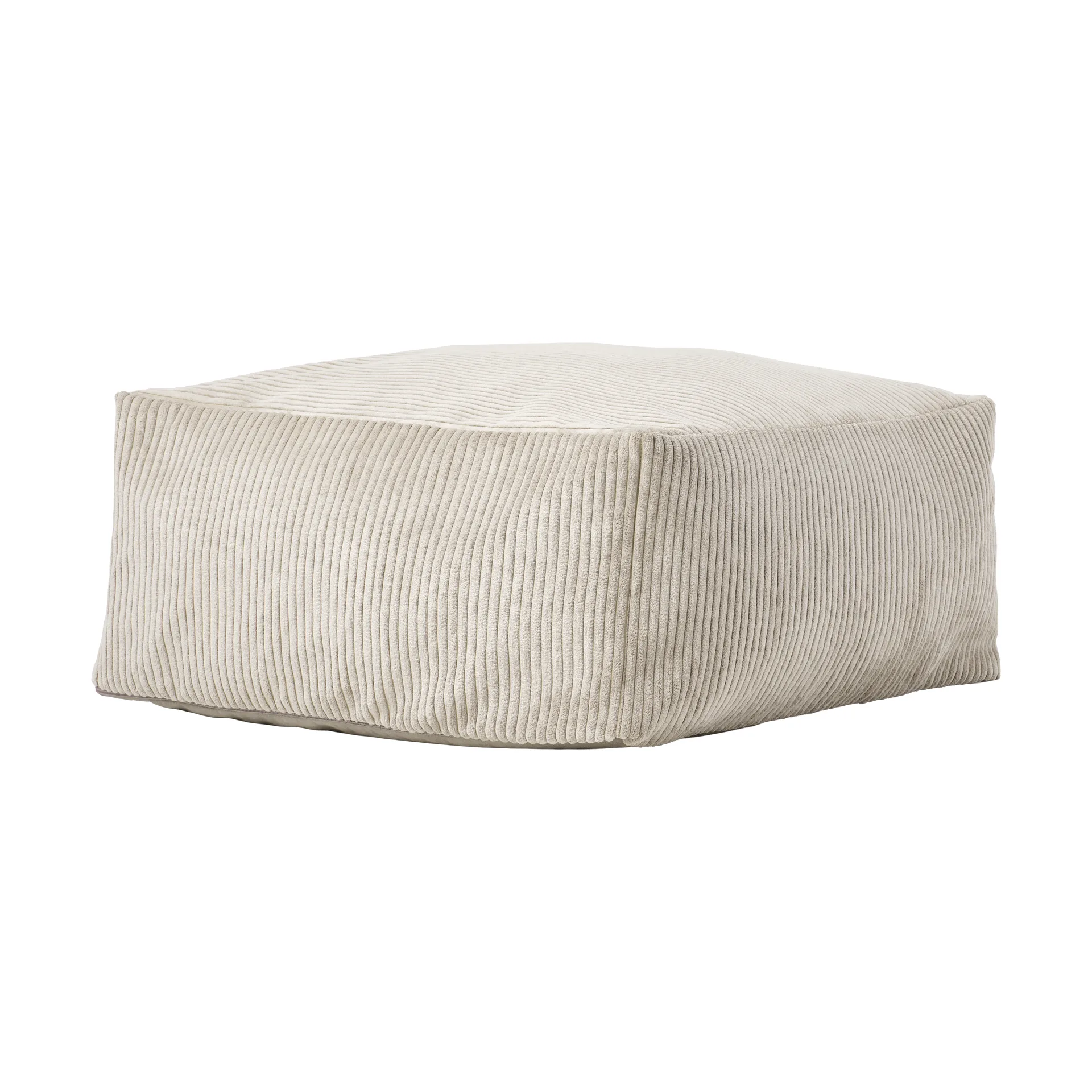 Puff de asiento Kid's Base 85x85x34 cm, Blanco natural Kid's Concept