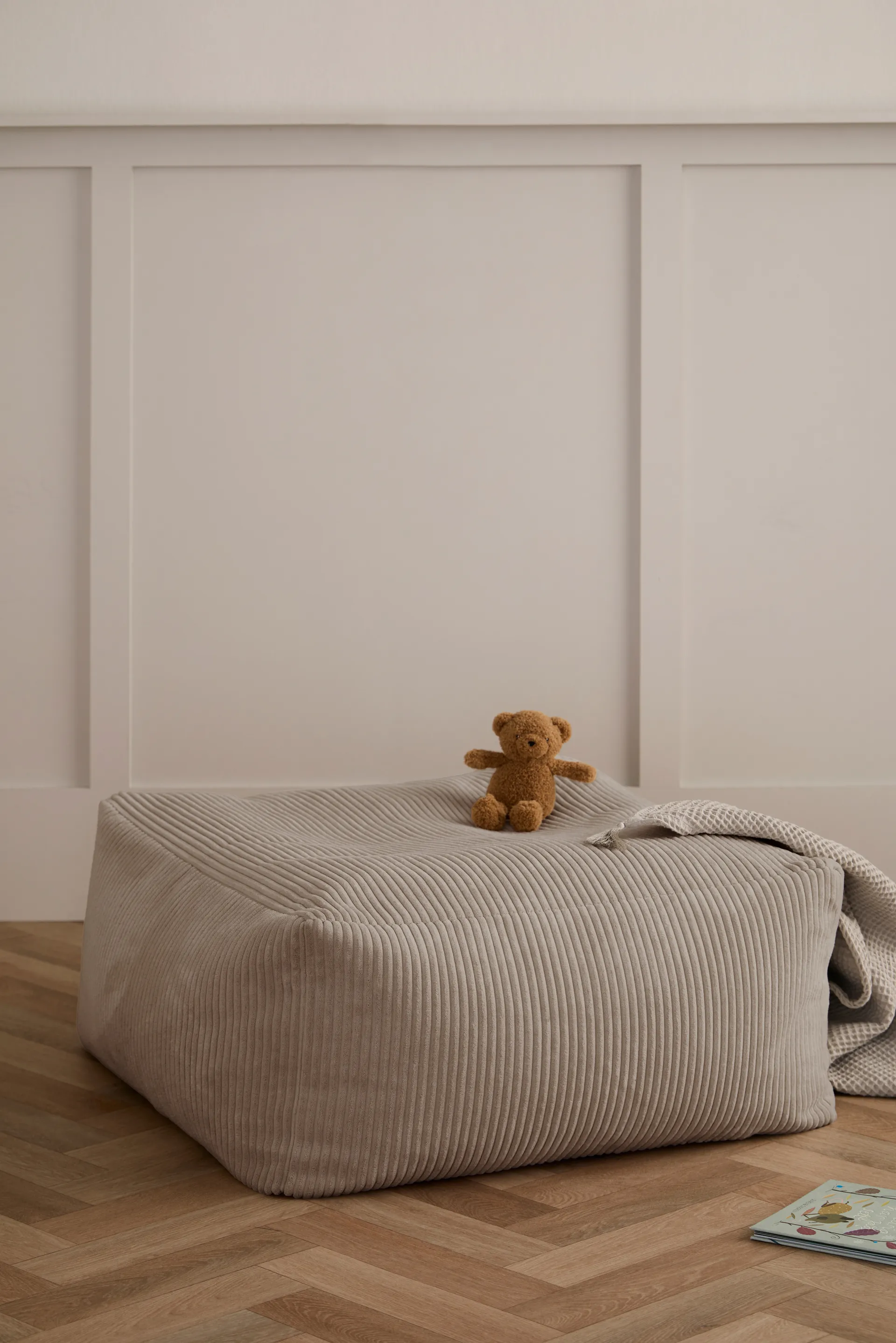 Puff de asiento Kid's Base 85x85x34 cm, Marrón Kid's Concept