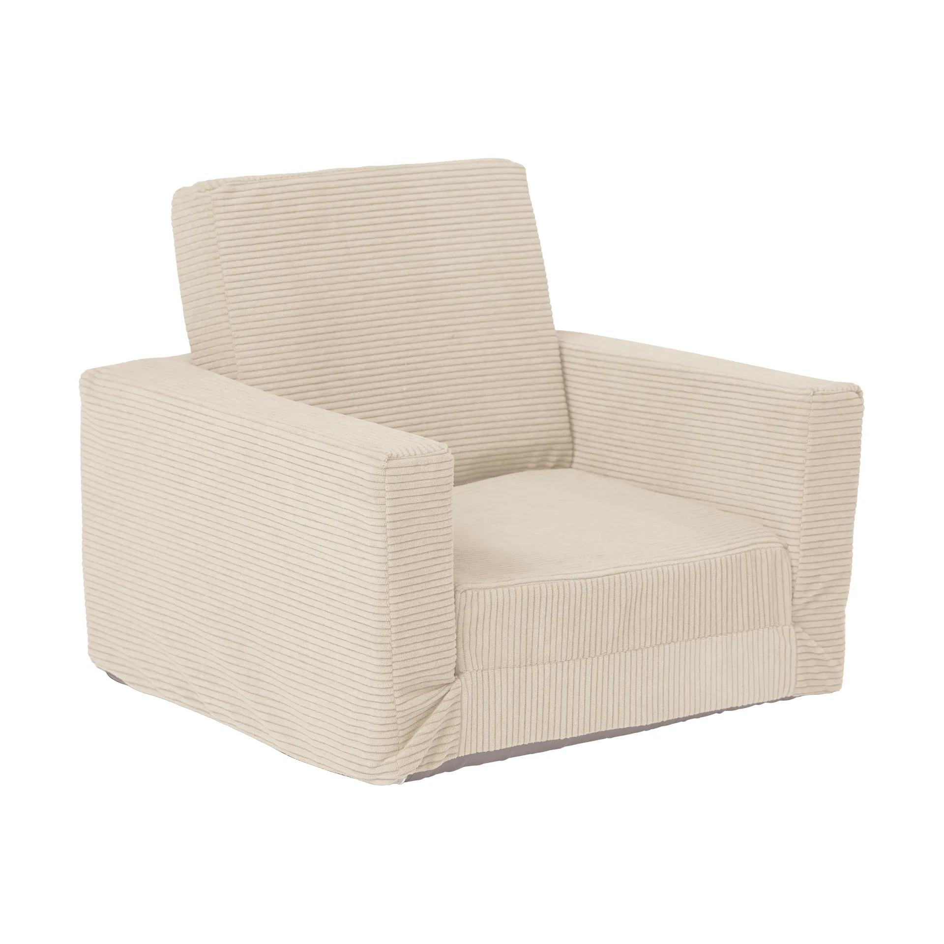 Sillón infantil Kid's Base plegable, Blanco natural Kid's Concept