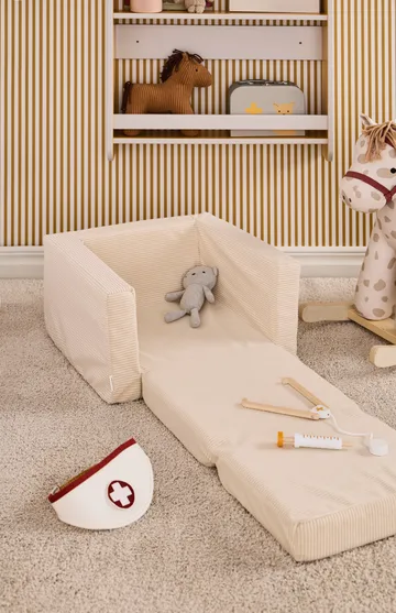 Sillón infantil Kid's Base plegable - Blanco natural - Kid's Concept
