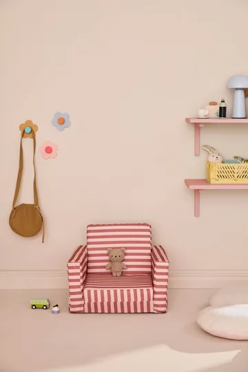 Sillón infantil Kid's Base plegable  - Rosa marrón - Kid's Concept