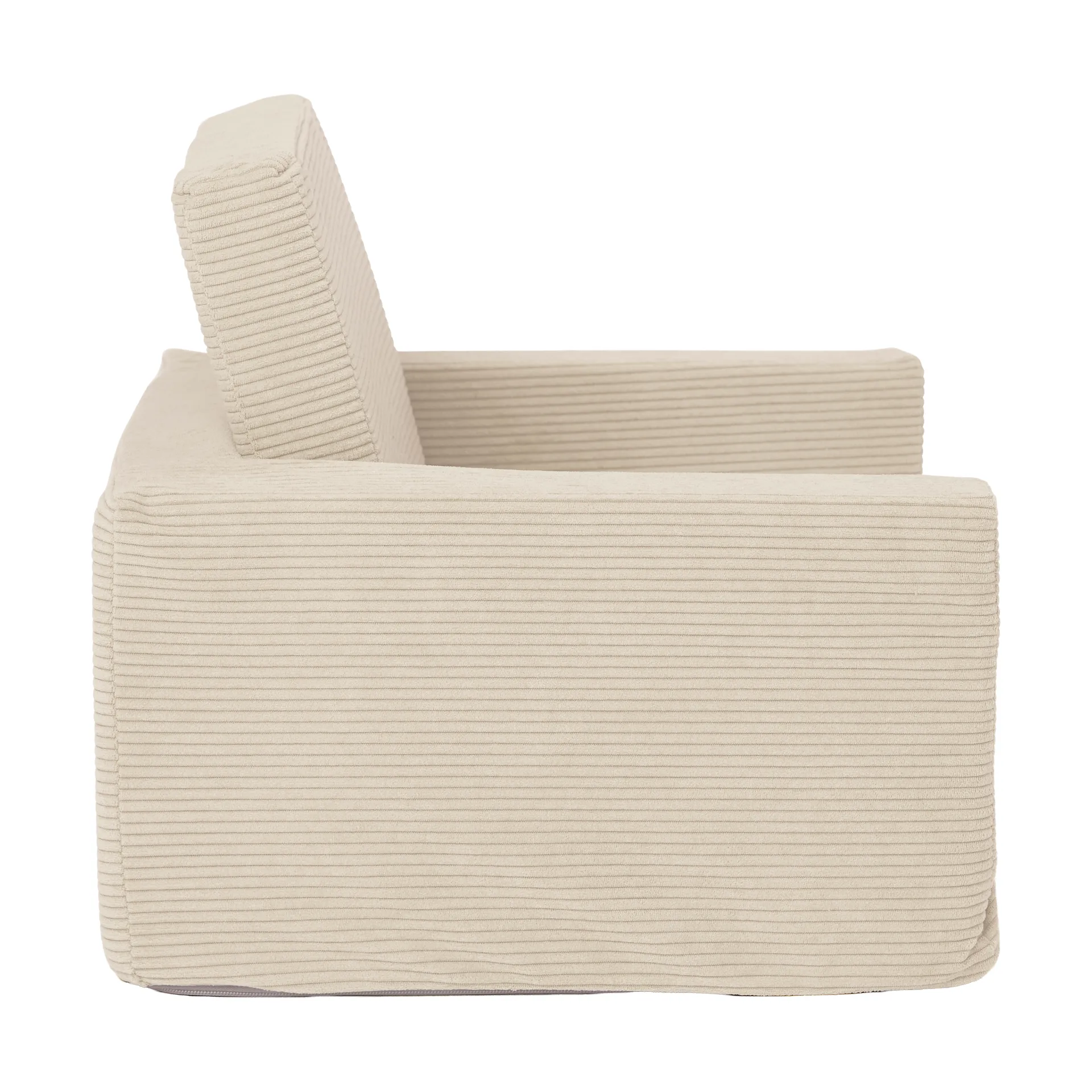 Sillón plegable Kid's Base, Blanco natural Kid's Concept