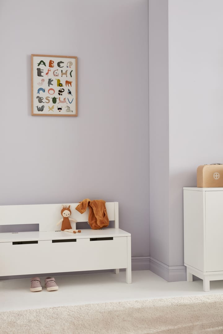 Sofá con almacenaje Star, Blanco Kid's Concept