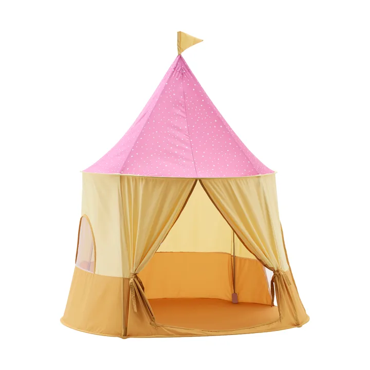 Tienda de campaña Cirkus - Rosa, Ø115x120 cm - Kid's Concept