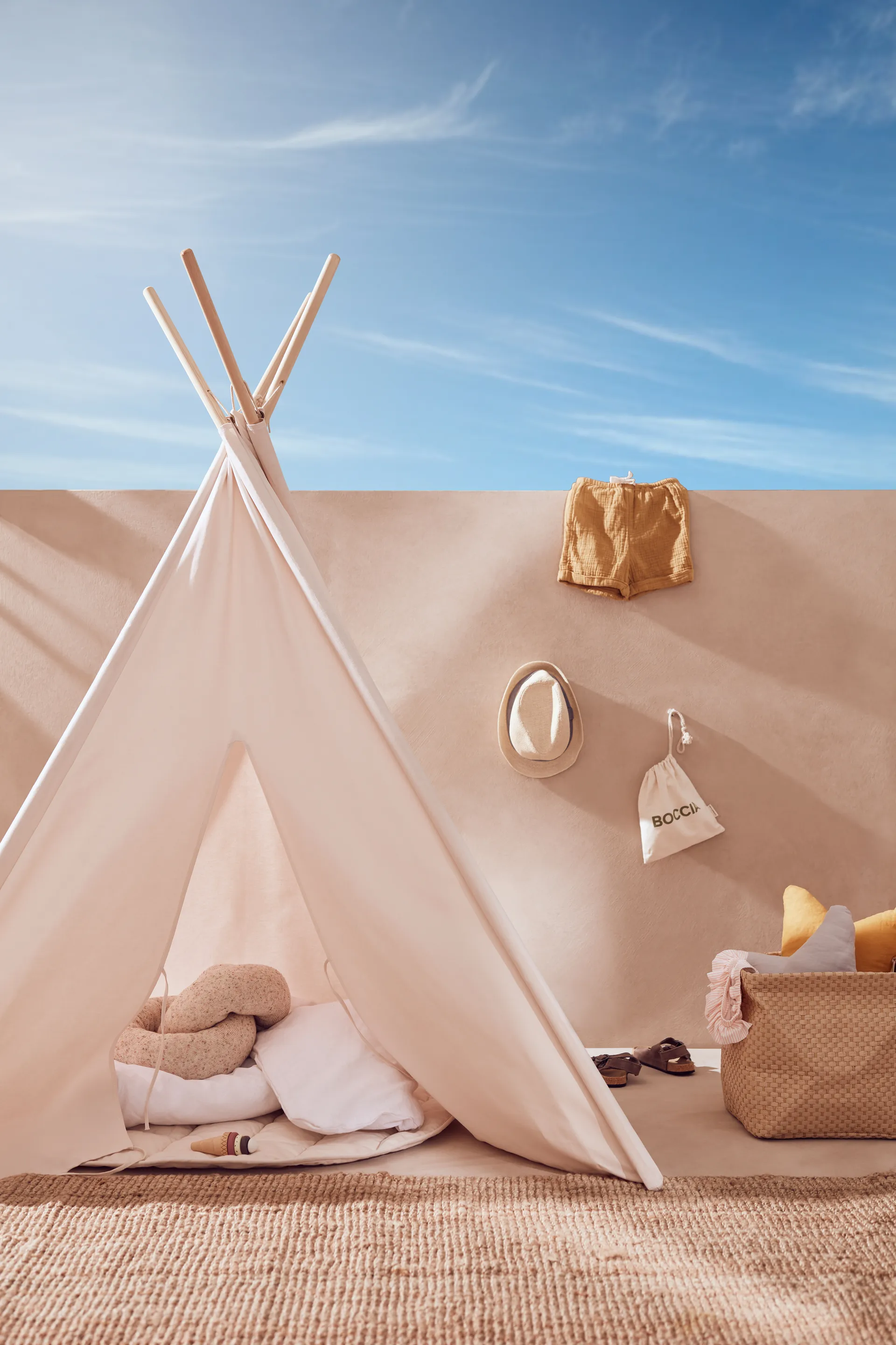 Tipi Kid's Base, Crudo claro Kid's Concept