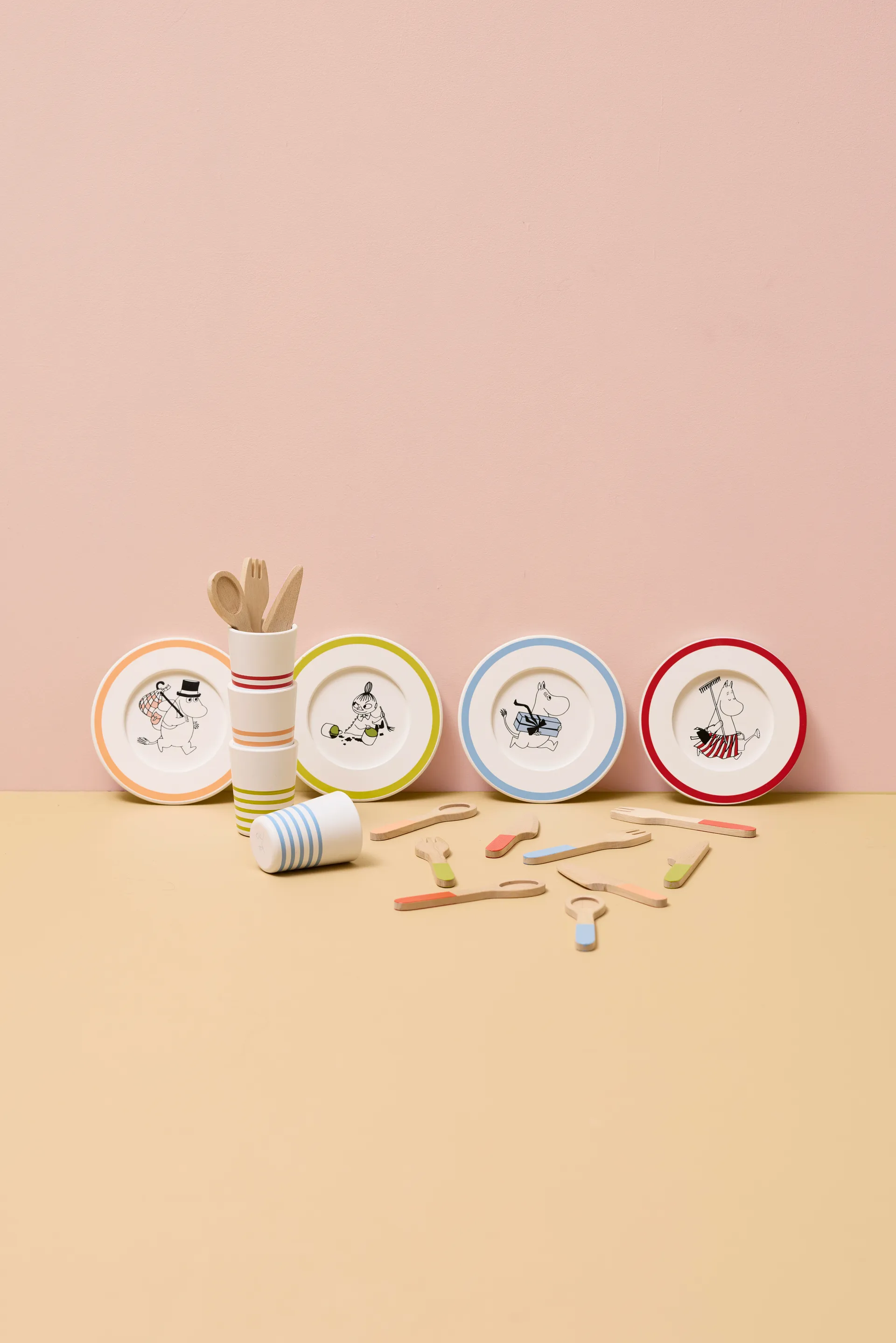 Vajilla de Mumin, 16 piezas Kid's Concept