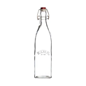 Botella con cierre de clip Kilner - Transparente, 1 L - Kilner