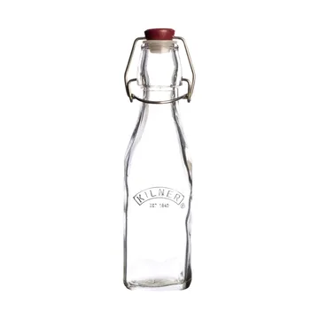 Botella con cierre de clip Kilner - Transparente, 250 ml - Kilner