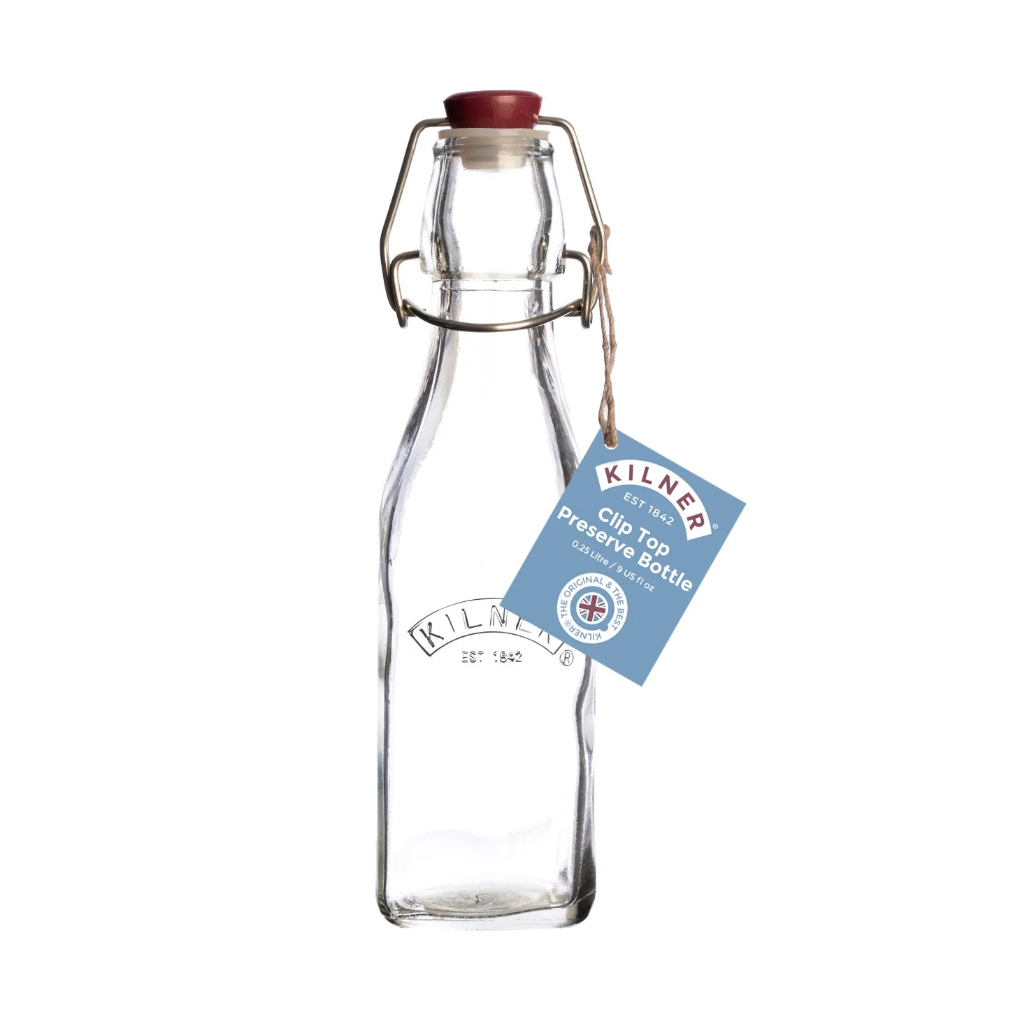 Botella con cierre de clip Kilner, Transparente, 250 ml Kilner