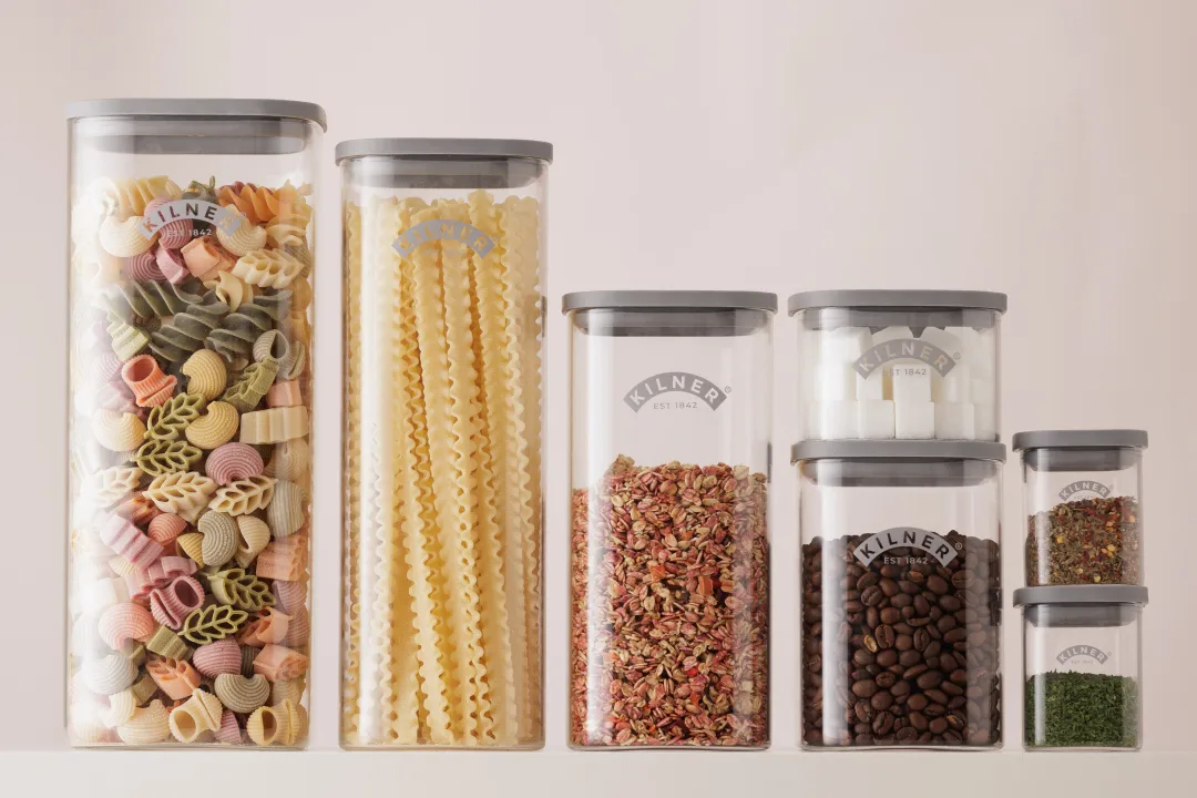 Botella para zumos y salsas Kilner, Transparente-acero inoxidable, 0,5 L Kilner
