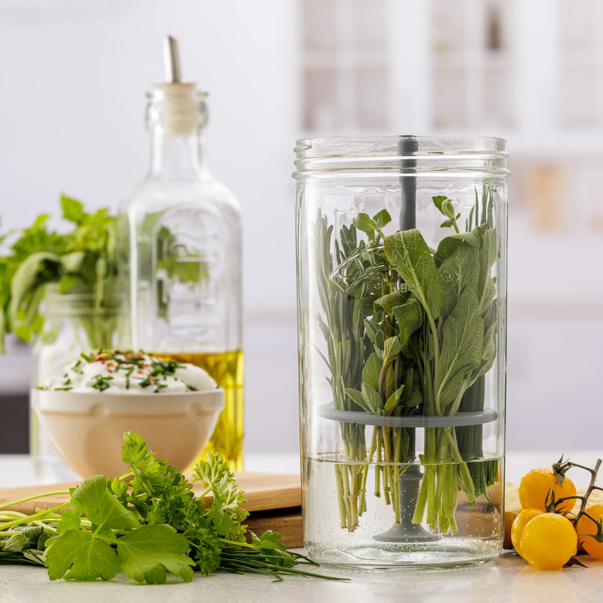 Conservador de hierbas frescas Kilner, Transparente Kilner