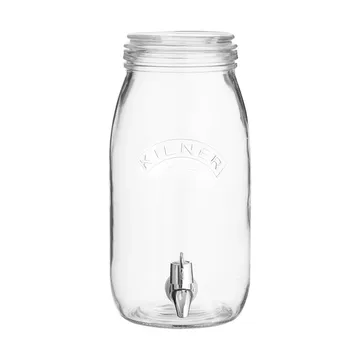 Dispensador de bebidas con grifo Kilner - Transparente, 3 L - Kilner