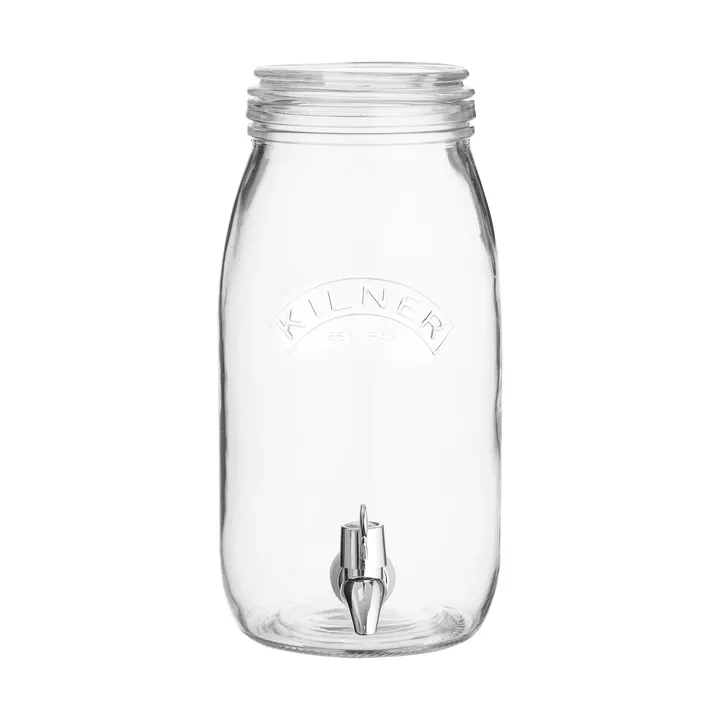 Dispensador de bebidas con grifo Kilner - Transparente, 3 L - Kilner