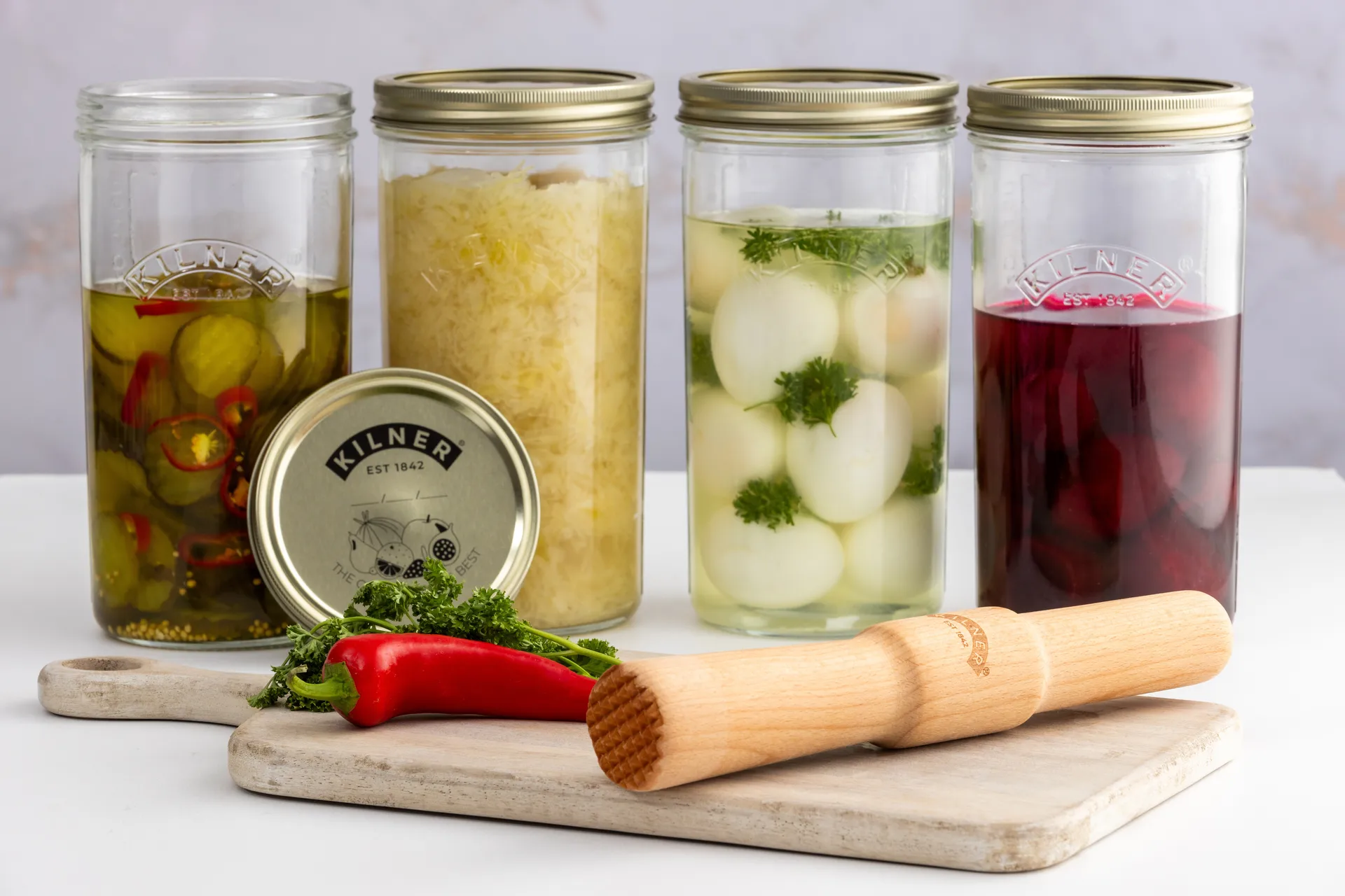 Fermentador Kilner, Madera clara Kilner