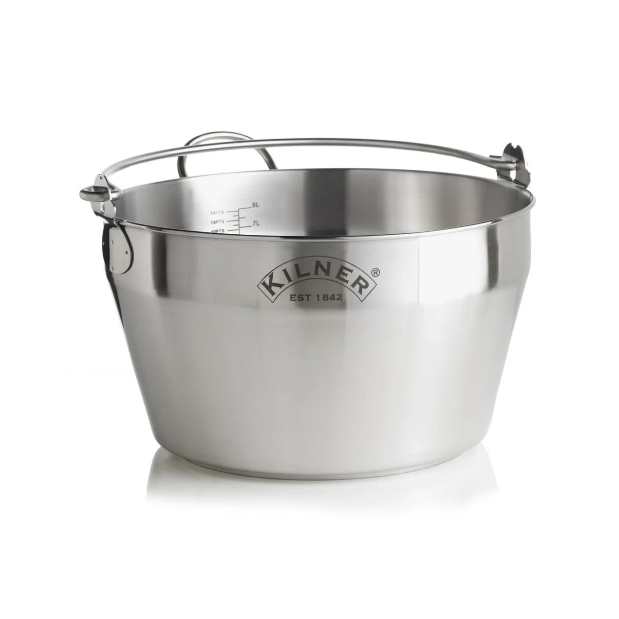Jarra de nevera Kilner FRESH, Transparente-gris, 1,2 L Kilner