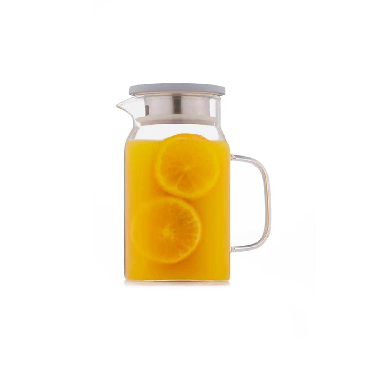 Jarra de nevera Kilner FRESH, Transparente-gris, 1,2 L Kilner