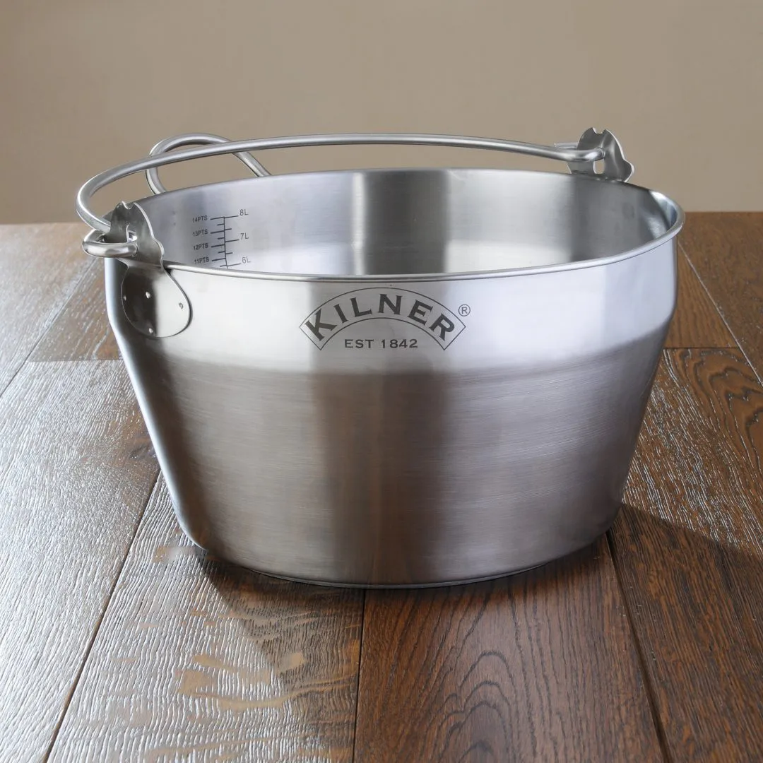 Jarra de nevera Kilner FRESH, Transparente-gris, 1,2 L Kilner
