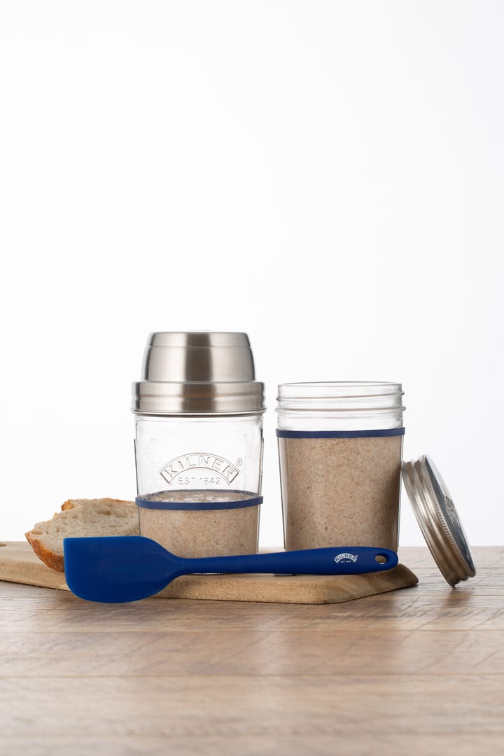 Juego de iniciación de masa madre Kilner 35 cl, Transparente Kilner