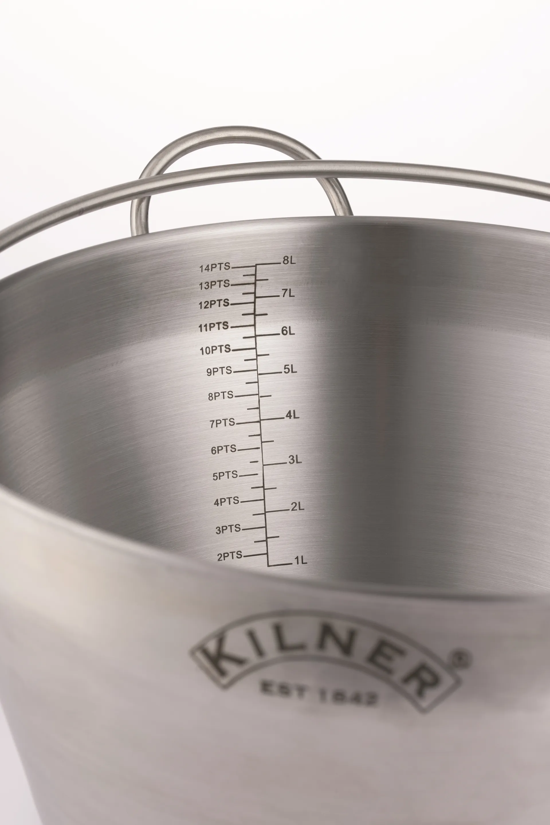 Olla para mermelada Kilner, Acero inoxidable Kilner