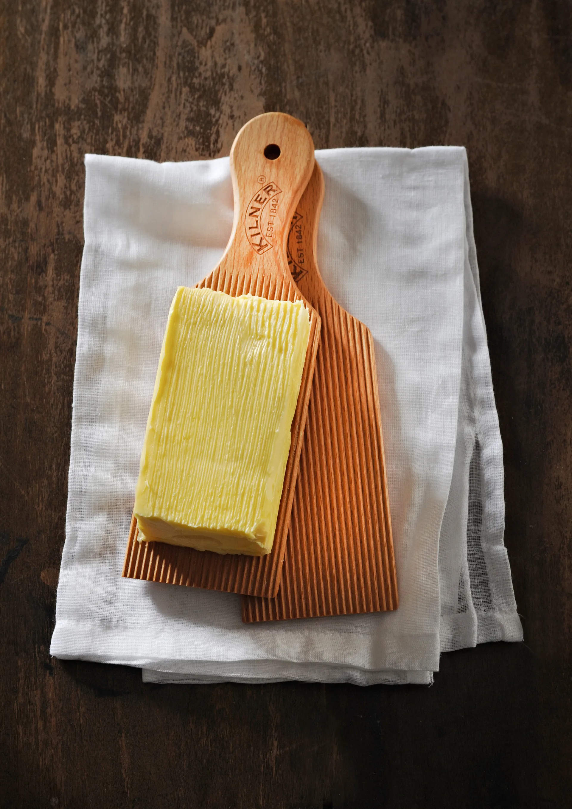 Paleta para mantequilla Kilner, Madera clara, 2-pack Kilner