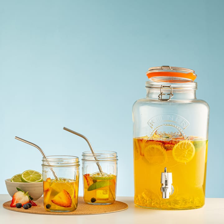 Recipiente de vidrio Kilner con grifo 5 l, Transparente Kilner