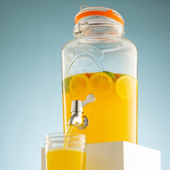 Recipiente de vidrio Kilner con grifo 5 l, Transparente Kilner
