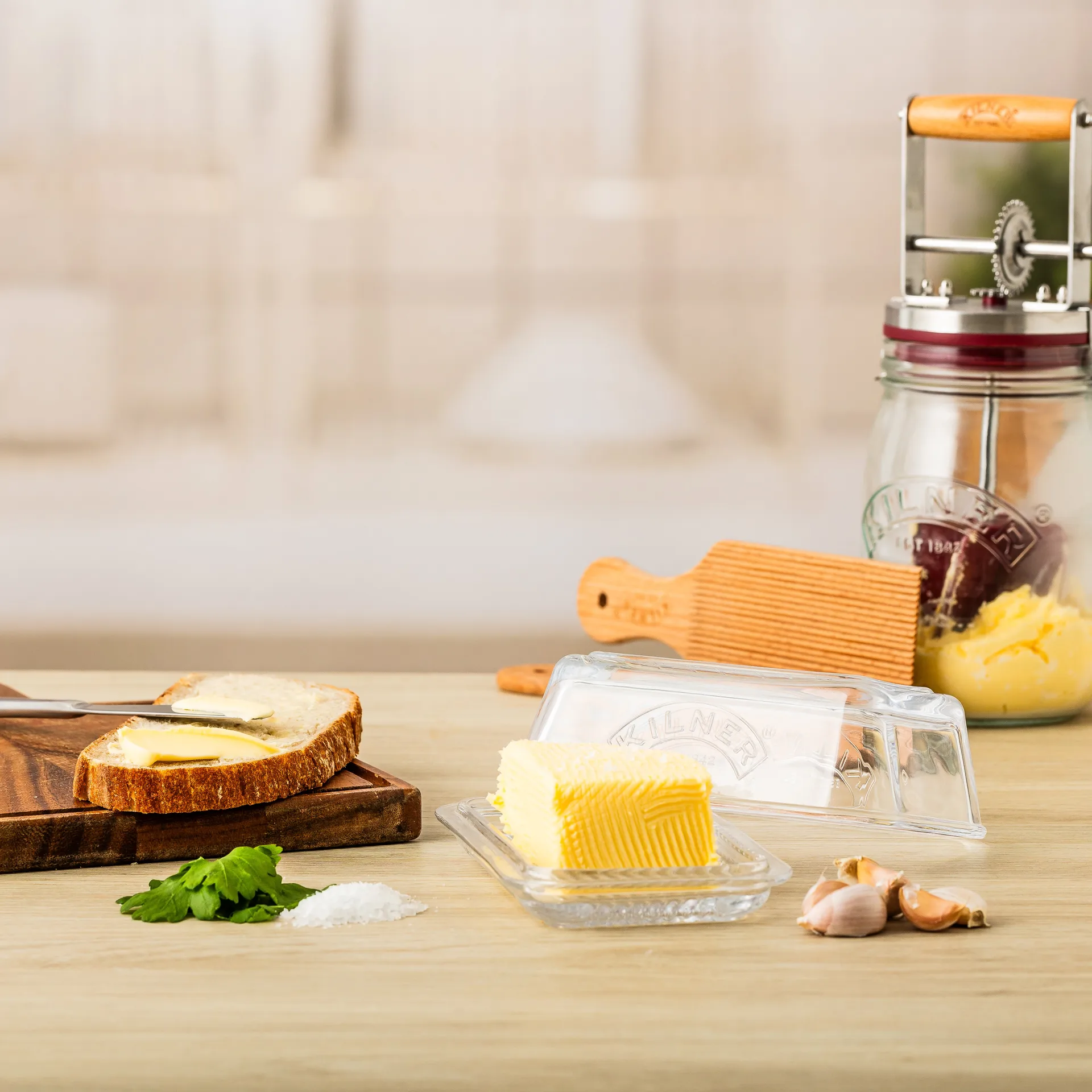 Recipiente para la mantequilla Kilner, Transparente Kilner