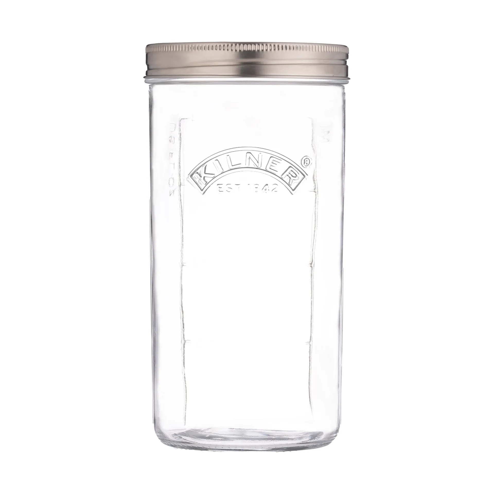 Set de fermentación Kilner, Transparente-acero inoxidable, 1 L Kilner