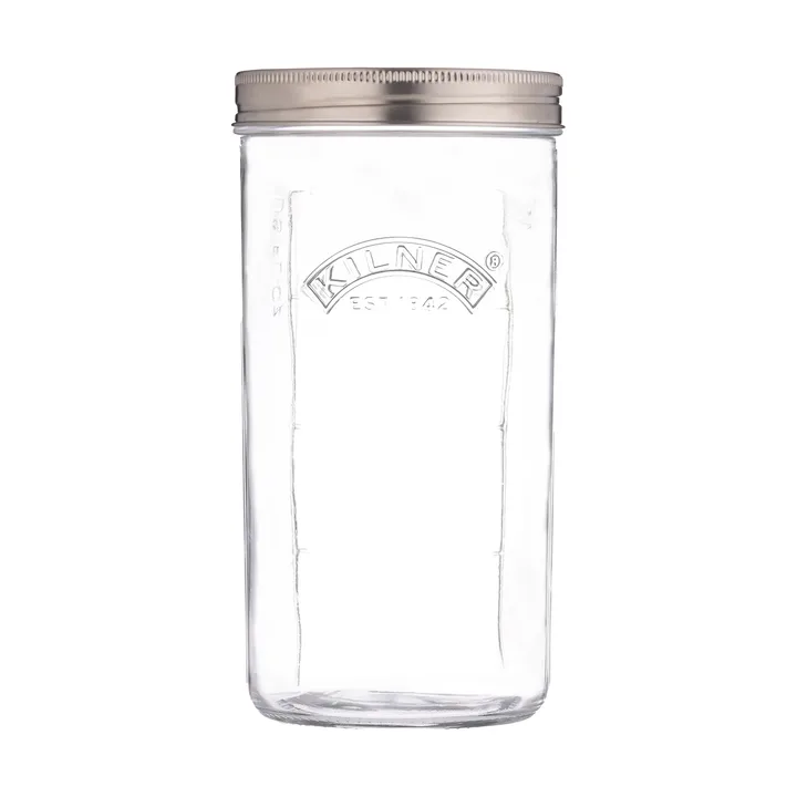 Set de fermentación Kilner - Transparente-acero inoxidable, 1 L - Kilner
