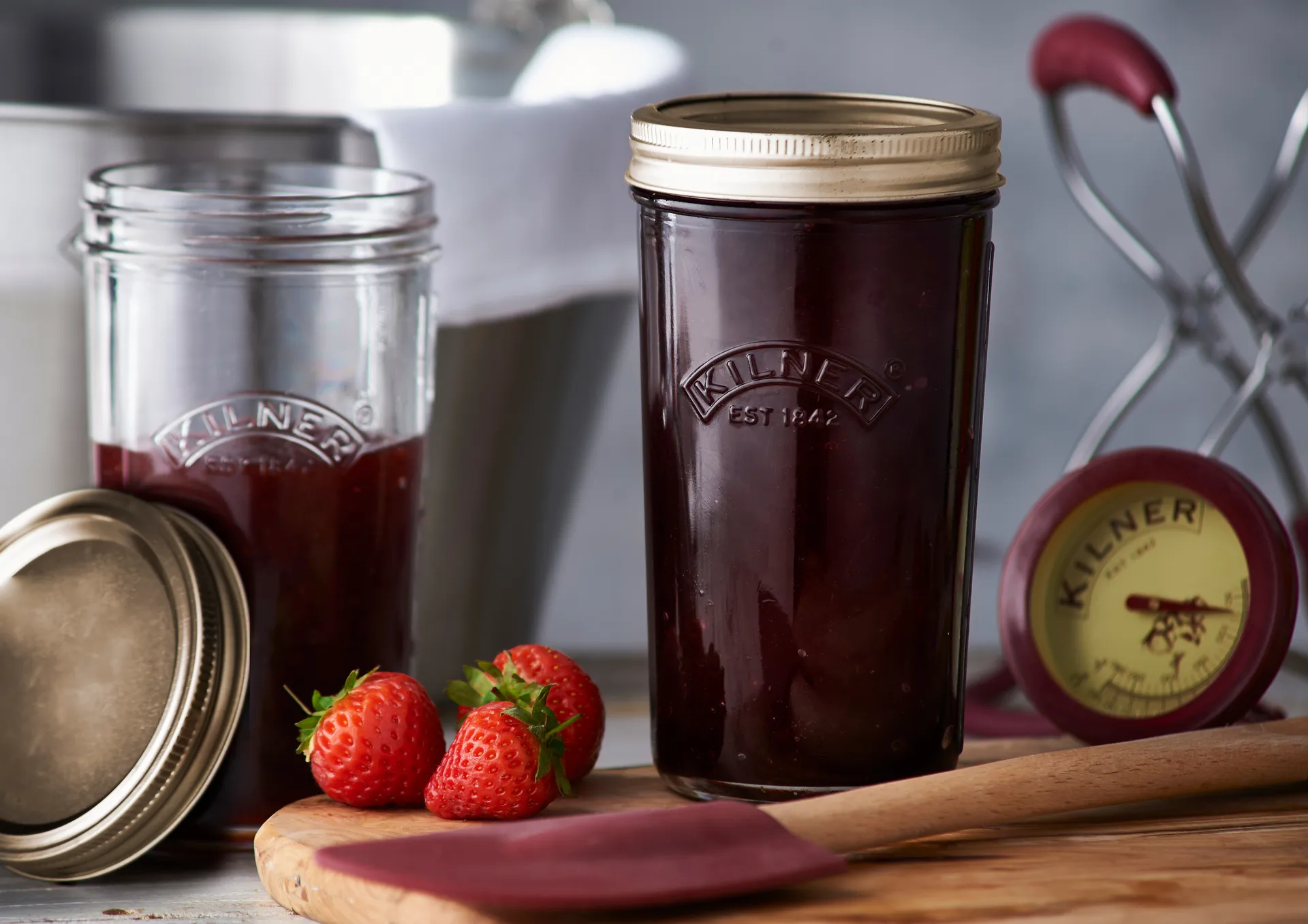 Tarro ancho Kilner WIDE, Transparente-dorado, 0,5 L Kilner