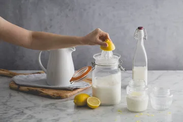 Tarro cuadrado con cierre de clip Kilner - Transparente, 1,5 L - Kilner