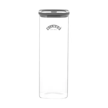 Tarro de almacenamiento Kilner FRESH - Transparente-gris, 2 L - Kilner
