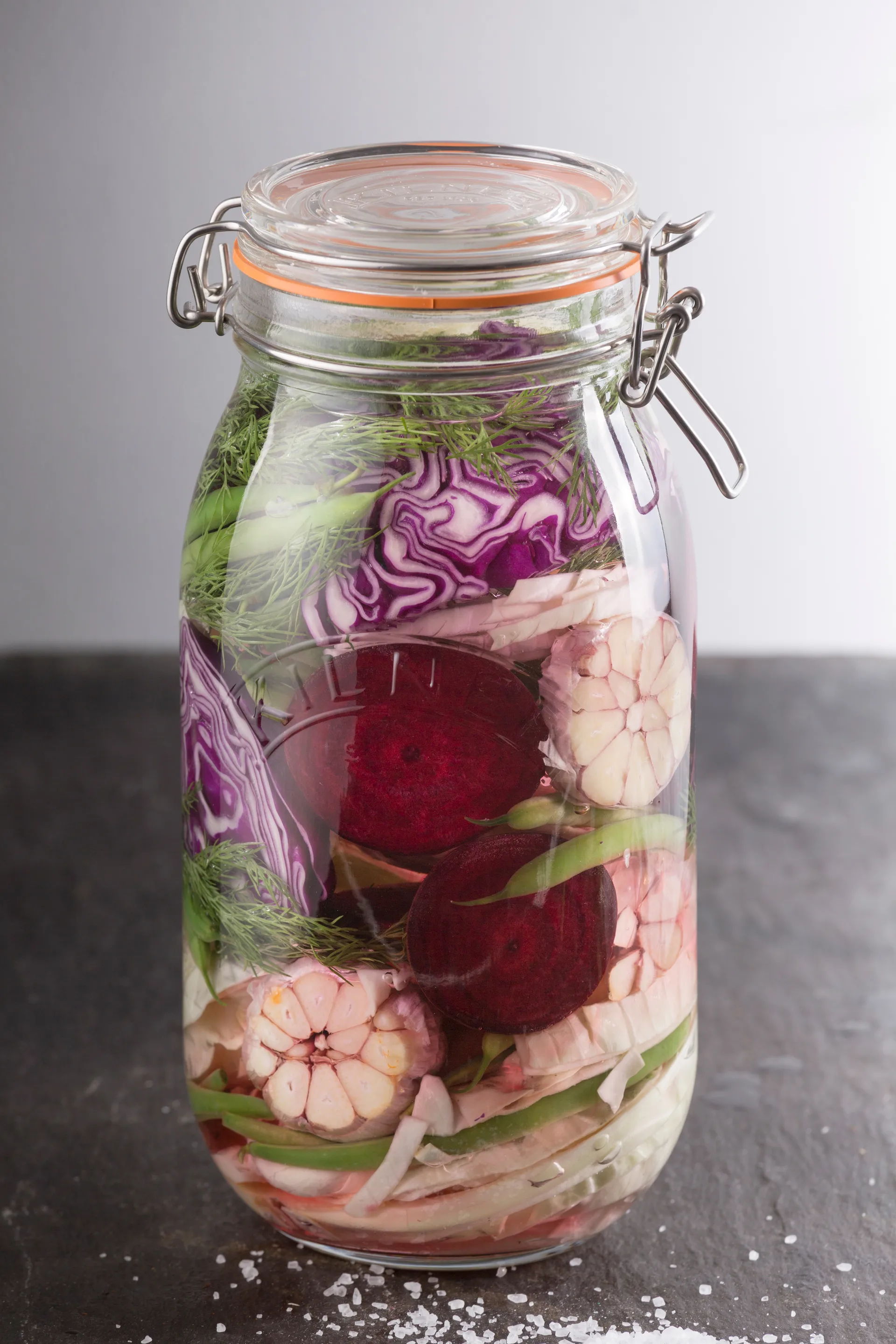 Tarro redondo con cierre hermético Kilner, Transparente, 1,5 L Kilner