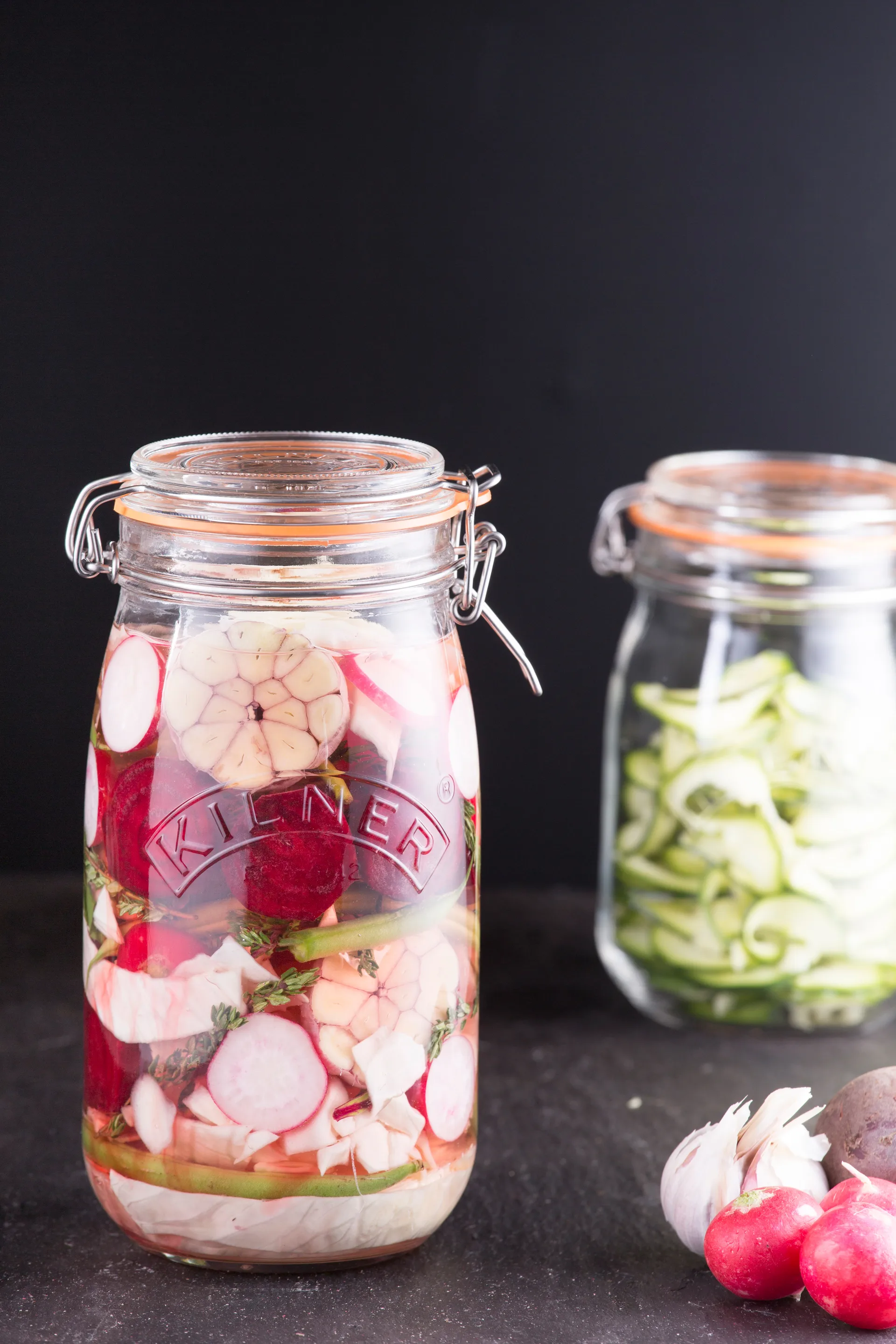 Tarro redondo con cierre hermético Kilner, Transparente, 1,5 L Kilner