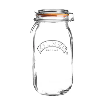 Tarro redondo con cierre hermético Kilner - Transparente, 3 L - Kilner