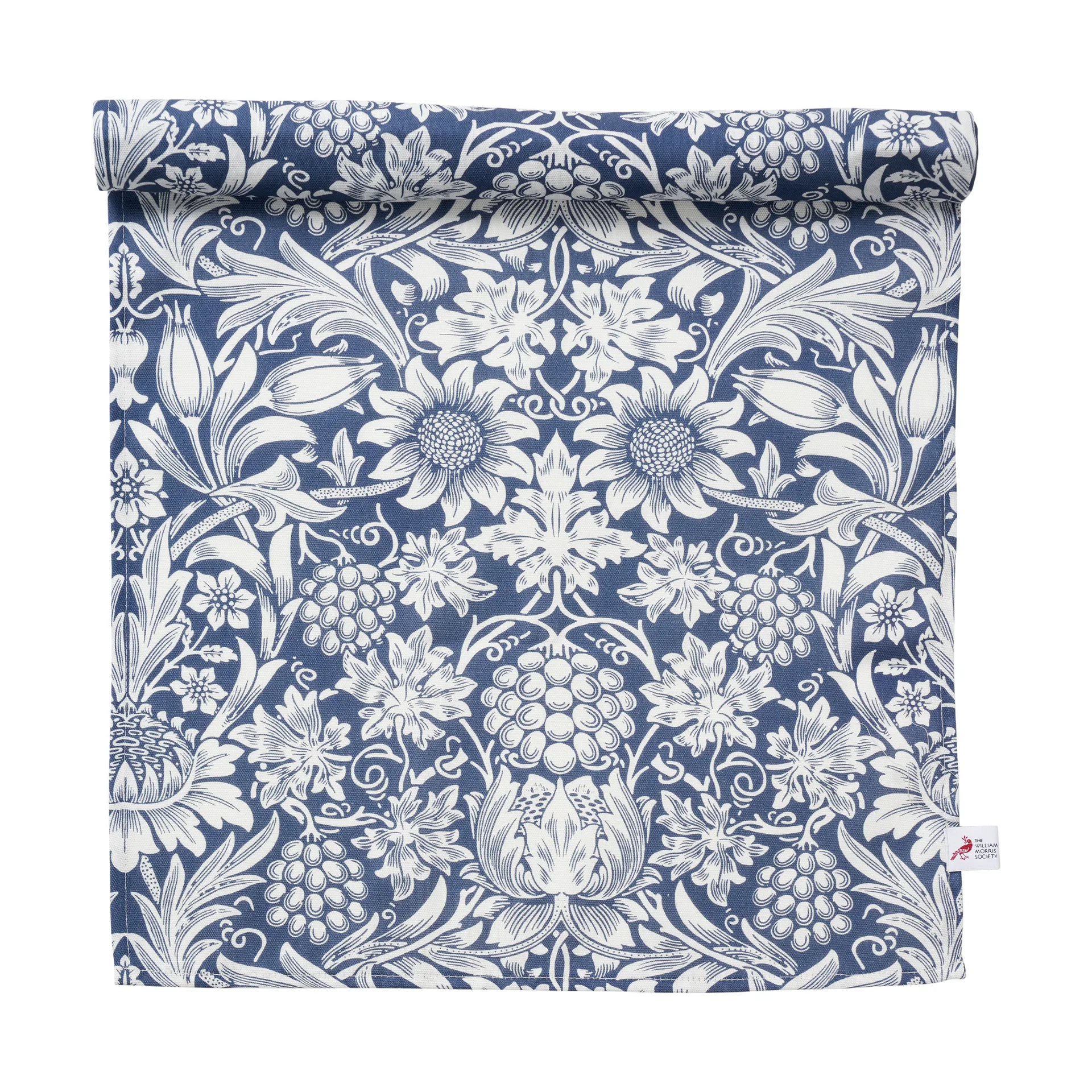 Camino de mesa Sunflower 45x150 cm, Dark denim Klippan Yllefabrik