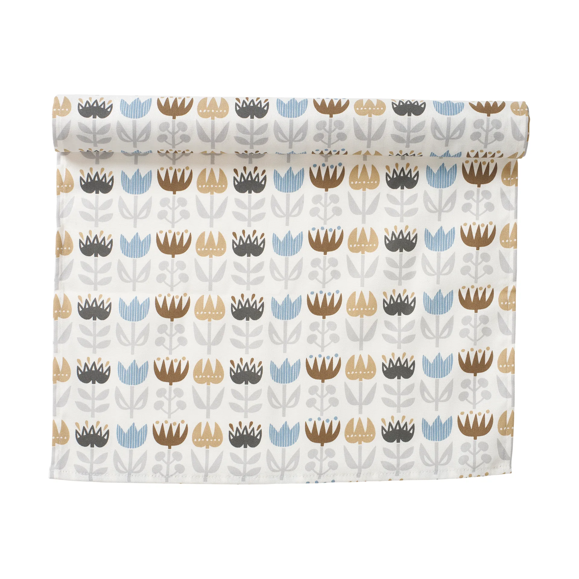 Camino de mesa Tulip 45x150 cm, Gris Klippan Yllefabrik