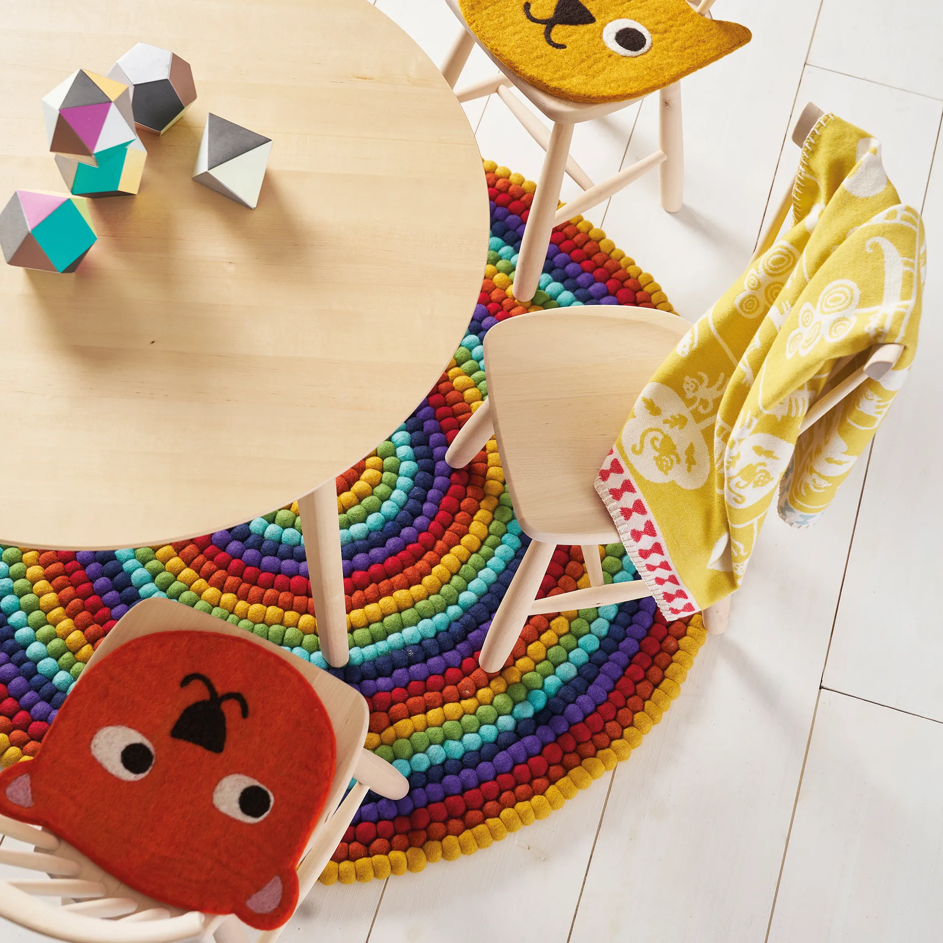 Cojín para silla Little Bear, naranja Klippan Yllefabrik