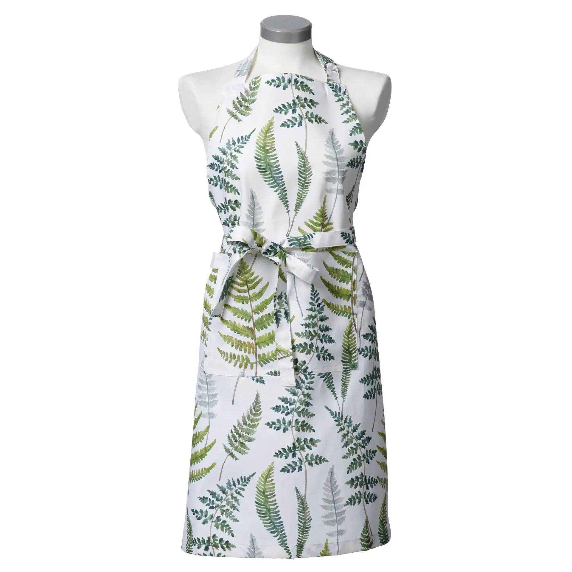 Delantal Fräken, blanco Klippan Yllefabrik