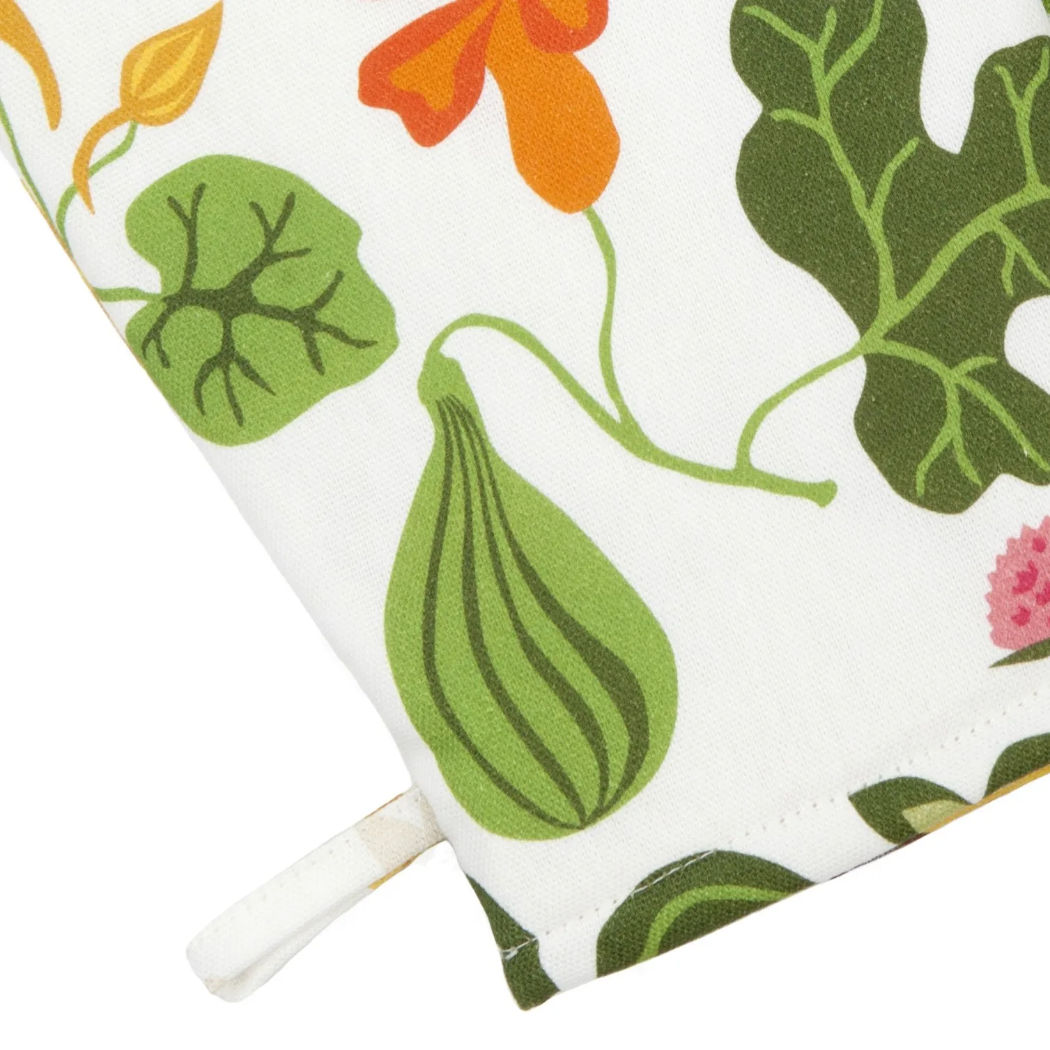 Manopla horno Leksand, blanco Klippan Yllefabrik