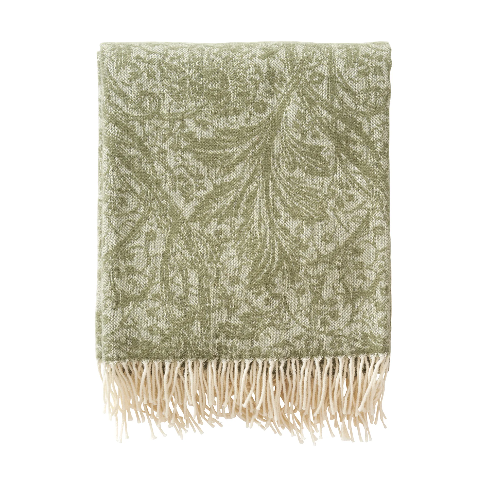 Manta Arcadia 130x180 cm, Aceituna Klippan Yllefabrik
