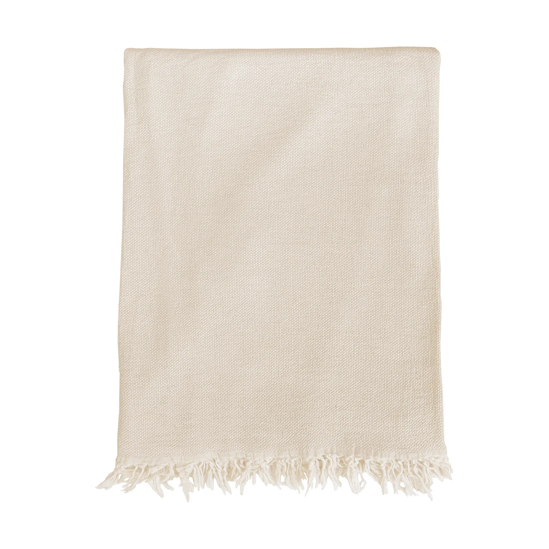 Manta de algodón Boheme 130x170 cm, Beige Klippan Yllefabrik