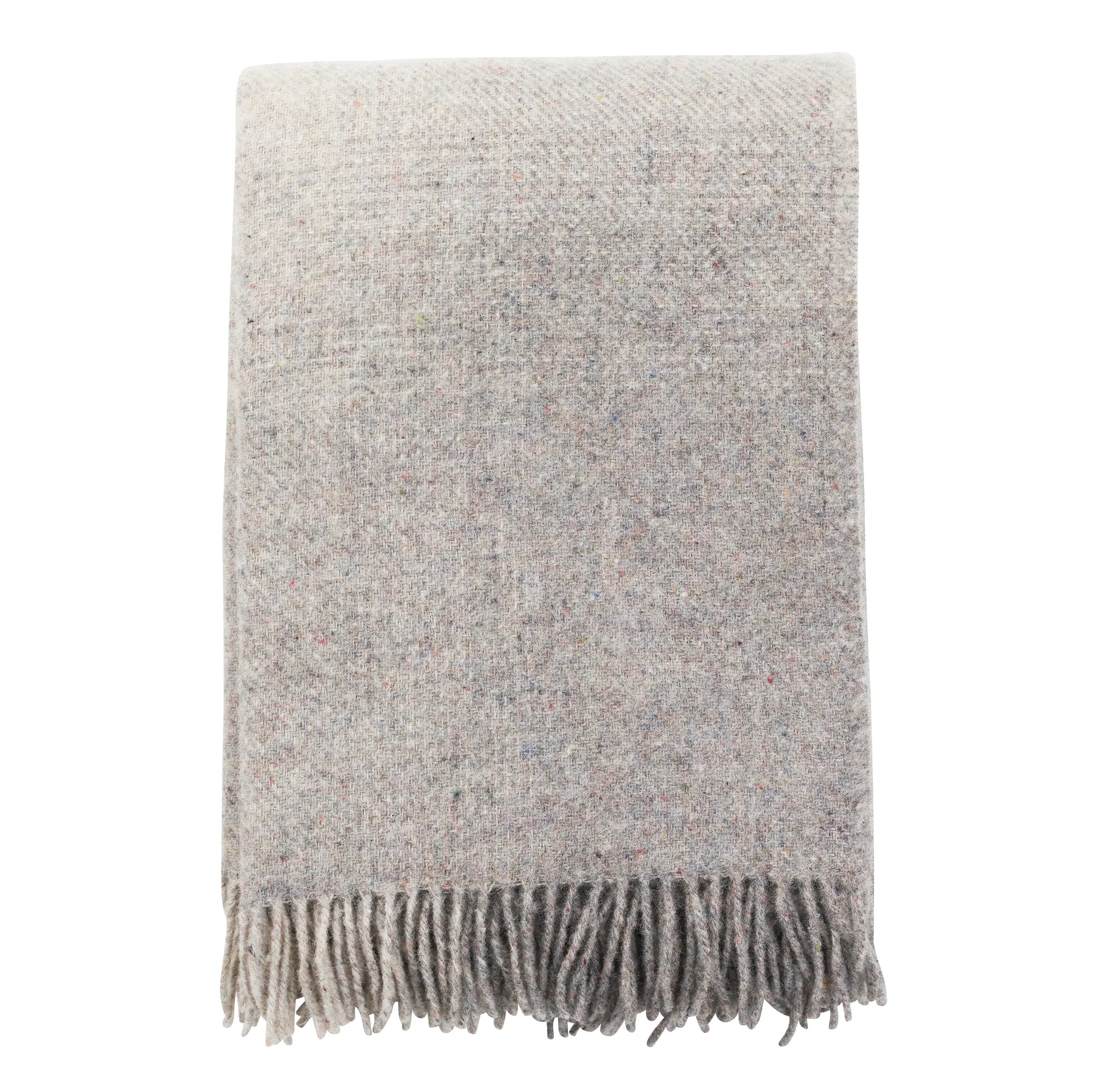 Manta de lana Burst, gris Klippan Yllefabrik