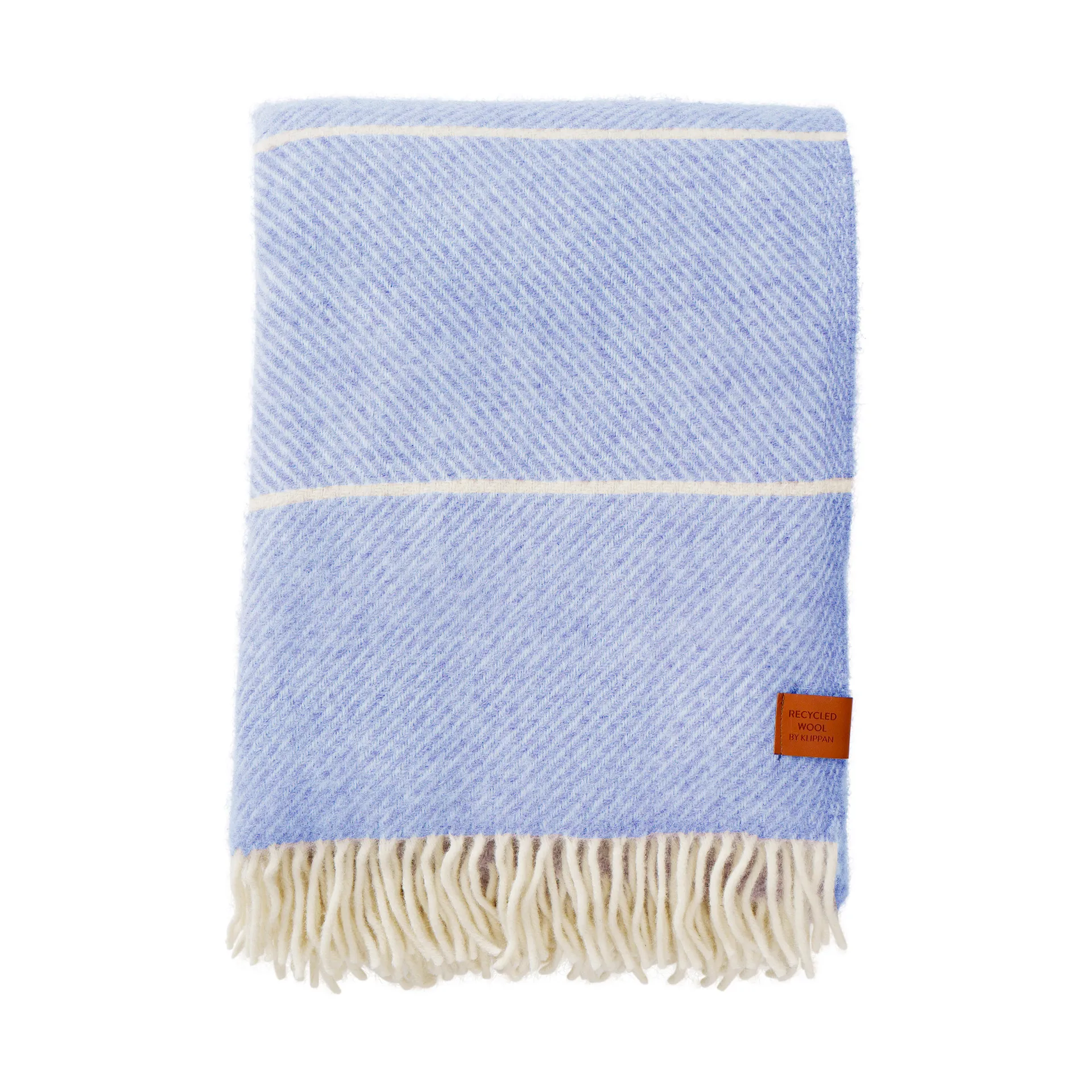 Manta de lana Frank 130x200 cm, Infinity blue Klippan Yllefabrik