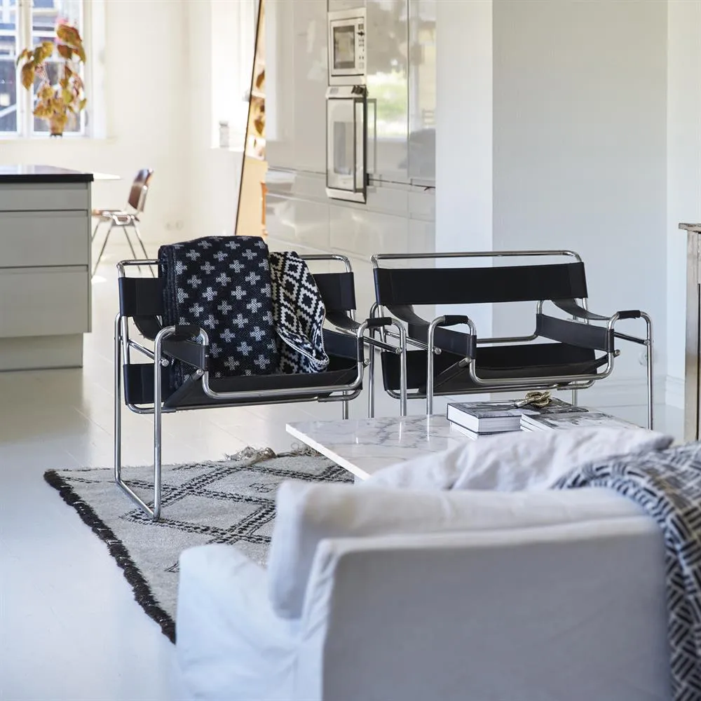 Manta de lana Plus , negro Klippan Yllefabrik