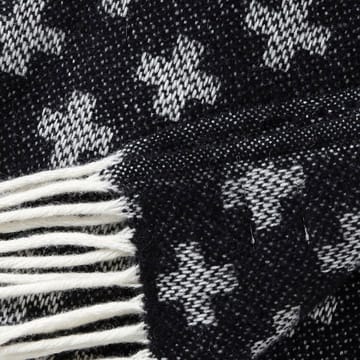 Manta de lana Plus  - negro - Klippan Yllefabrik