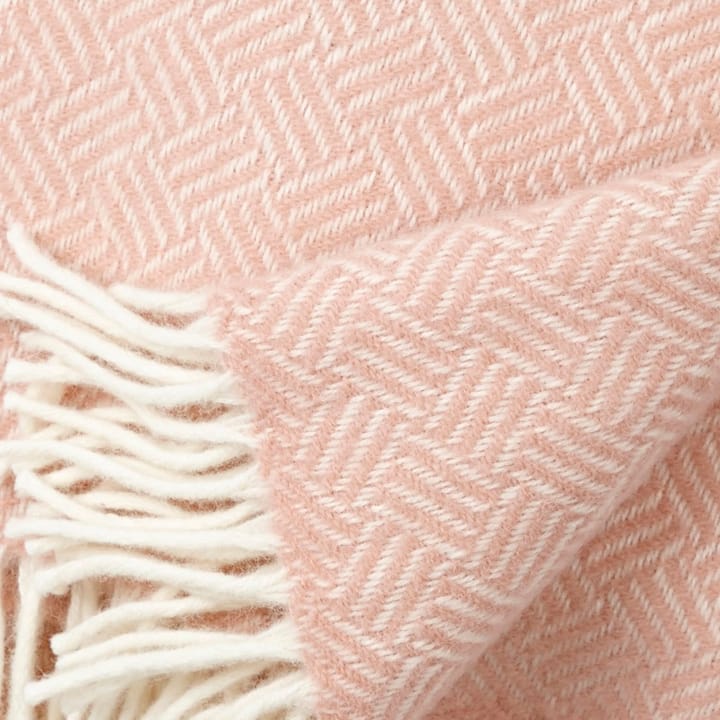 Manta de lana Samba, rose cloud (rosa) Klippan Yllefabrik