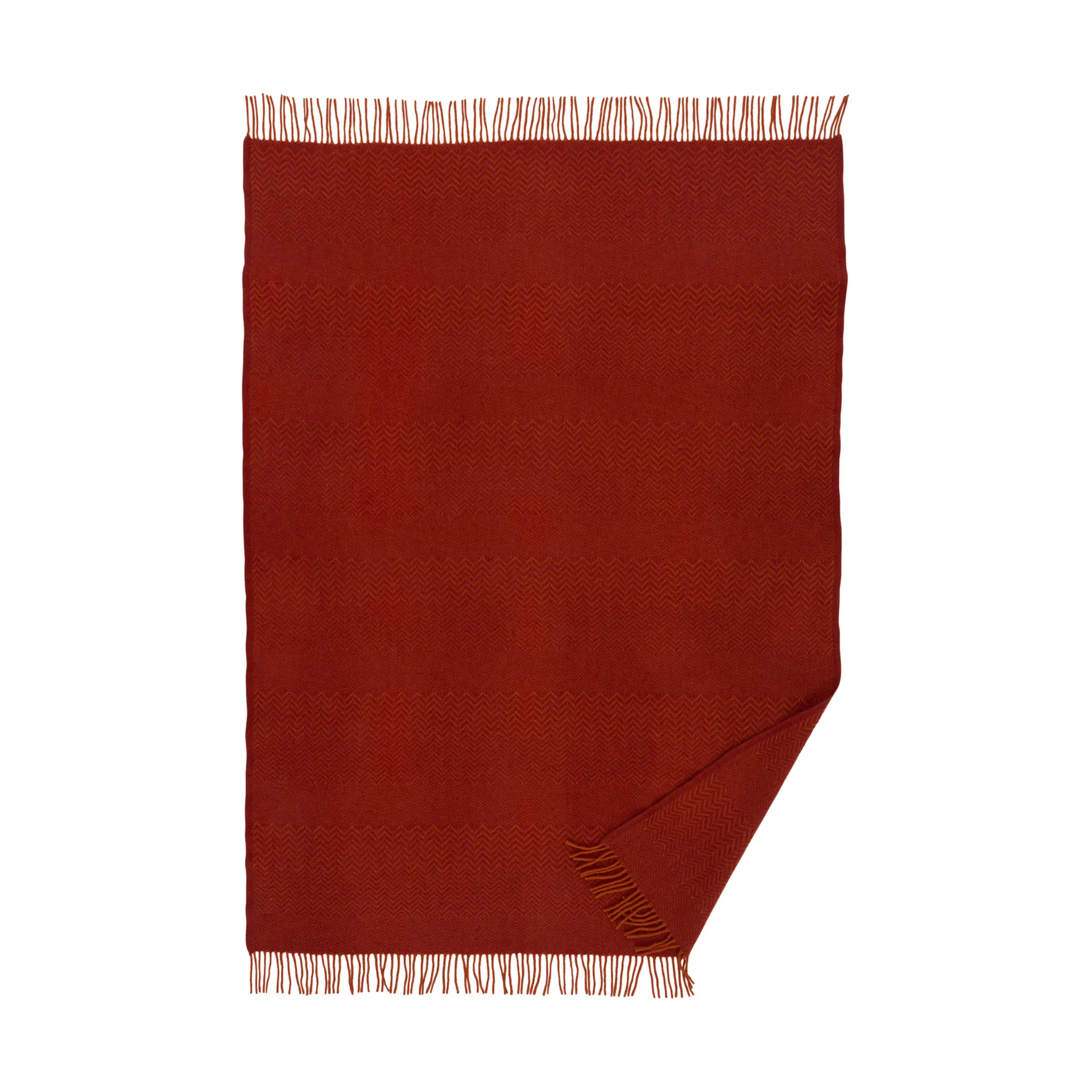 Manta de lana Zigzag 130x200 cm, Ruby Klippan Yllefabrik